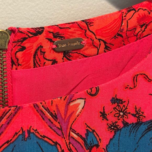 Free People Yara Floral Mini Dress - size Small - Picture 4 of 5